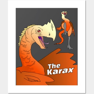 Fantasy Bird Monster the Karax Posters and Art